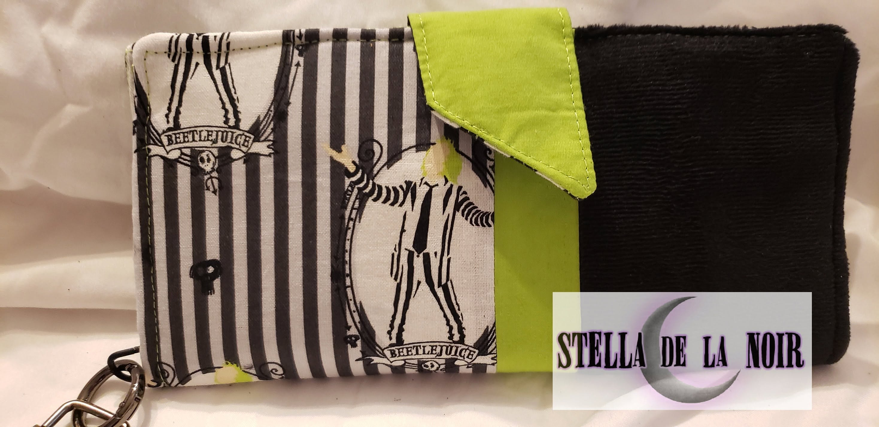Beetlejuice Envelope Clutch